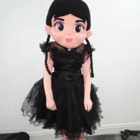 Wednesday Addams Mascot