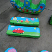 18 Piece Pepper Pig Soft Play Set