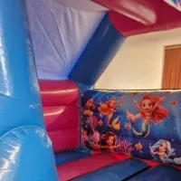Mermaid 3d Bouncy Castle With Slide