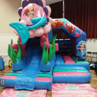 3d Mermaid Bouncy Castle