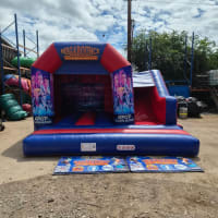 15ft X 15ft K Pop Demon Hunters Themed Bouncy Castle