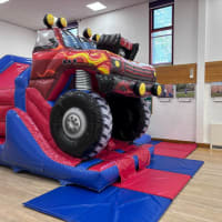 Monster Truck 3d Castle Slide