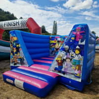 12ft X 12ft Low Height Lego Bouncy Castle