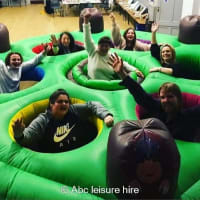 Whac-a-mole And Childrens Bouncy Castle
