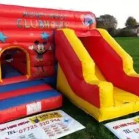 Introducing The Any Slide Bouncy Castle And Child Sumo Suits Package