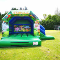 Jungle Slide Bouncy Castle