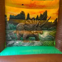 14ft X 16ft Dinosaur Bounce And Slide