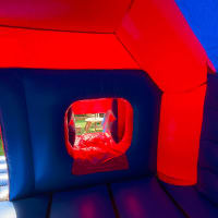 Red And Blue Combo Castle - Roblox Theme
