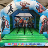 Superhero Bouncy Castle Marvel