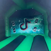 Tiktok Bounce  Slide Bouncy Castle Combo