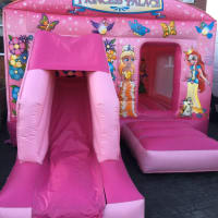 Princess Palace Bouncy Castle With Slide