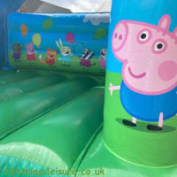 Peppa Pig Bouncy Castle Licensed Premium Design