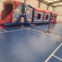 57ft Party Time Full Assault Course Fun Run