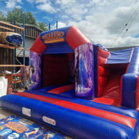 15ft X 15ft Frozen Themed Bouncy Castle