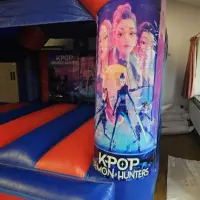 10ft X 12ft K-pop Demon Hunters Interchangeable Bouncy Castle
