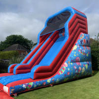 12ft Platform Party Time Mega Slide