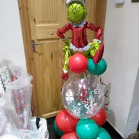 Grinch Balloons