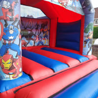 Superhero Bouncy Castle 12x12ft