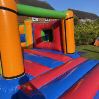 17ft X 15ft Multi-coloured Side Slide Combi Open Roof