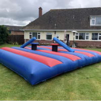 Giant Obstacle Course  Mega Slide  4 Inflatable Games And Castles