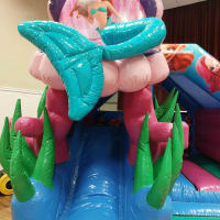 3d Mermaid Bouncy Castle