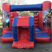 Red Toddler Bounce And Slide
