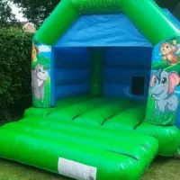 Jungle Theme Bouncy Castle