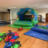 Football Bouncy Castle Package 2