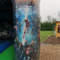 Avengers Disco Bouncy Castle