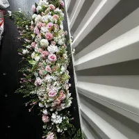 Pink And White Flower Hire