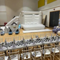 Package 2 - Bouncy Castle Soft Play And Kids Tables And Chairs