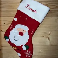 Christmas Stocking Red Father Christmas