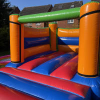 17ft X 15ft Multi-coloured Side Slide Combi Open Roof