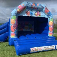 Party Time Castle With Side Slide
