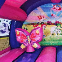 Unicorn 3d Bouncy Castle