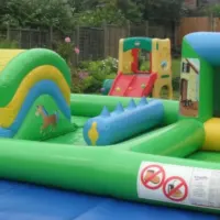 Play Zone Farm Yard Inflatable Outdoor Hire