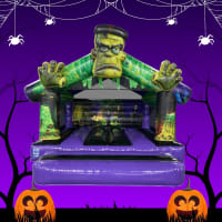 Halloween Monster 3d Bouncy Castle