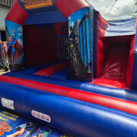 15ft X 15ft Super Hero Themed Bouncy Castle