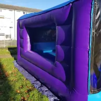 Disco Bouncy Castle Slide