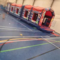57ft Party Time Full Assault Course Fun Run