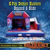 15ft X 15ft K Pop Demon Hunters Themed Bouncy Castle