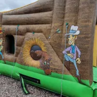 15ft X 15ft The Old Western Saloon Bounce And Front Slide