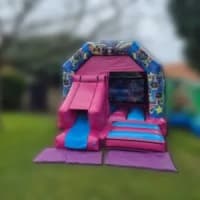 Blue And Purple With Slide 12ft X 18