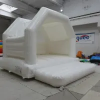 White Wedding Bouncy Castle