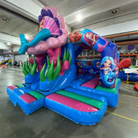 Mermaid 3d Castle With Slide