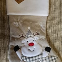 Christmas Stocking Rudolph