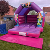 Purple And Pink Castle