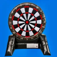 Velcro Dart Board And Large Disco Castle Package