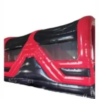 52ft Red And Black Obstacle Course