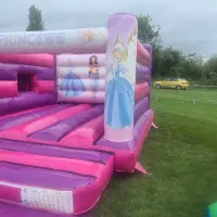 Princess Combi Bouncy Castle 17x15ft